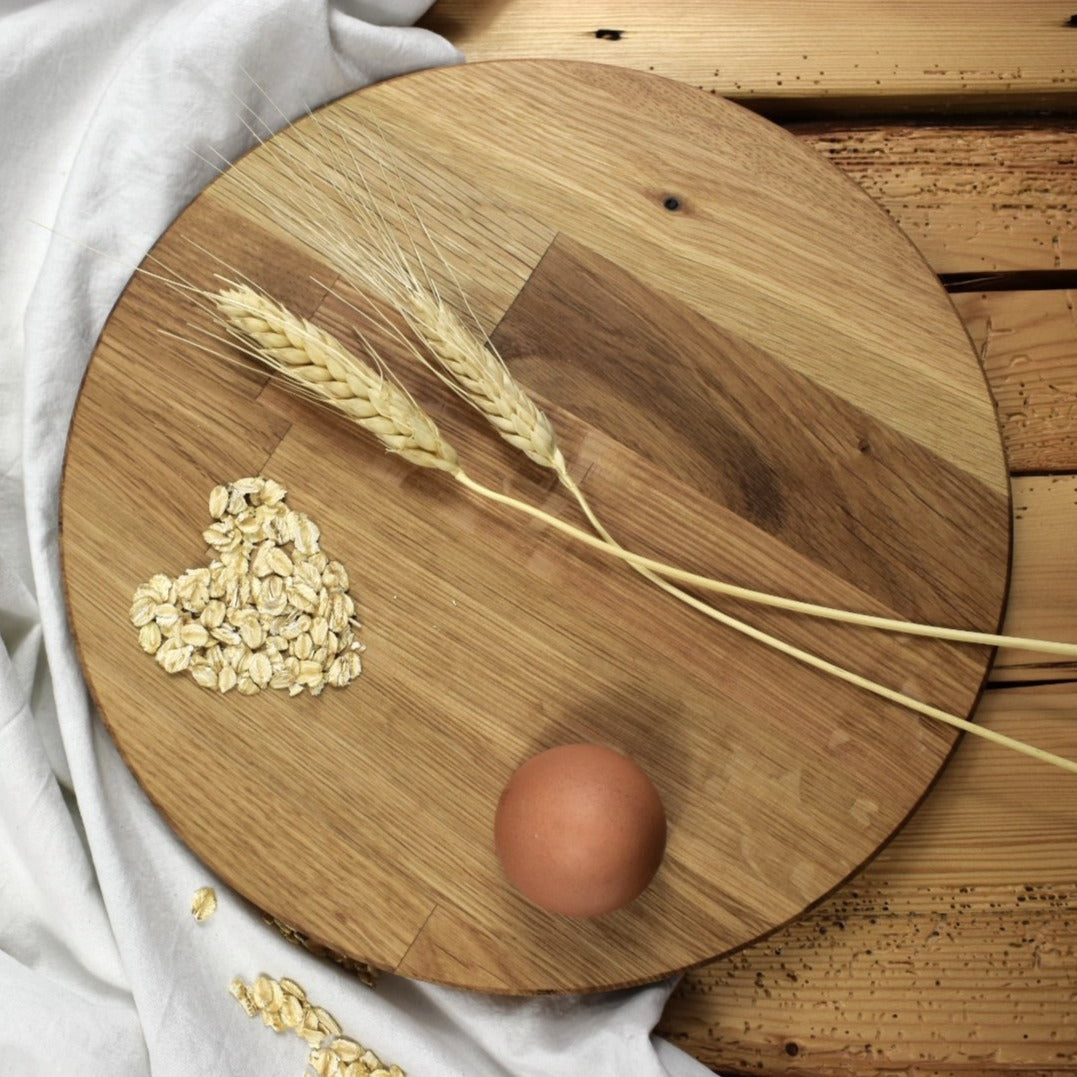Frühstücksbrett Rund