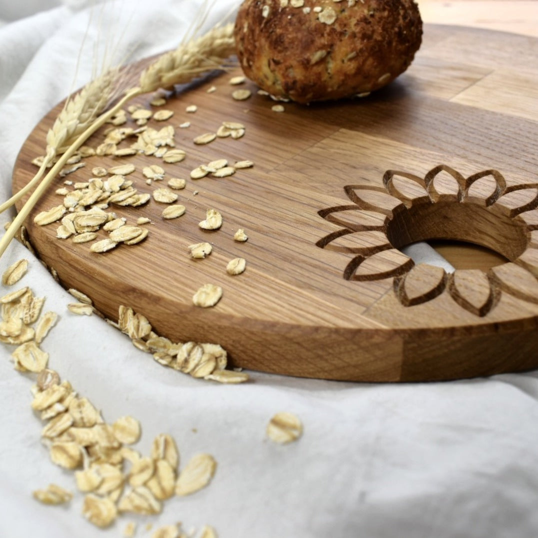 Frühstücksbrett Blume