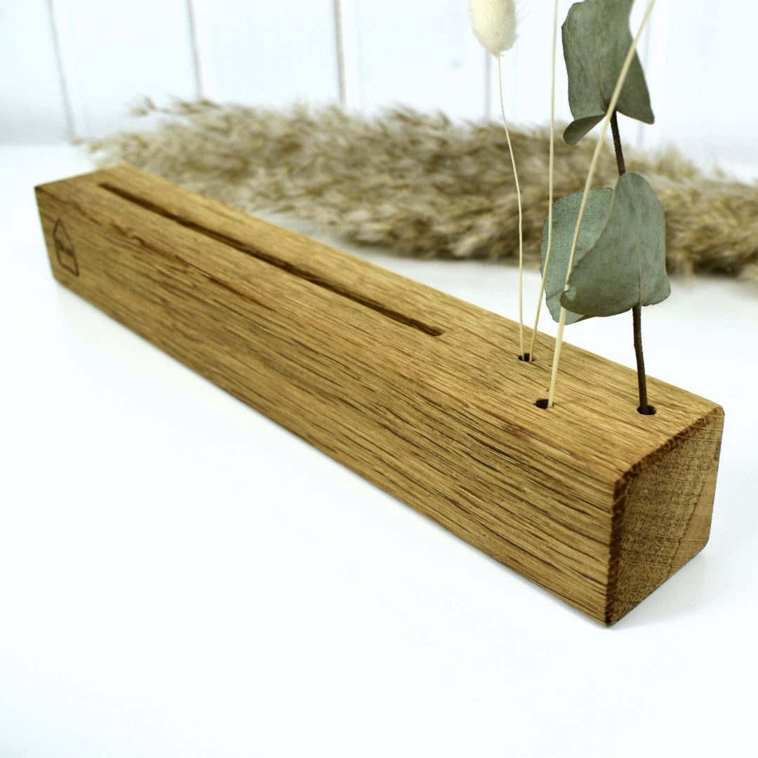 Karten- und Trockenblumenhalter