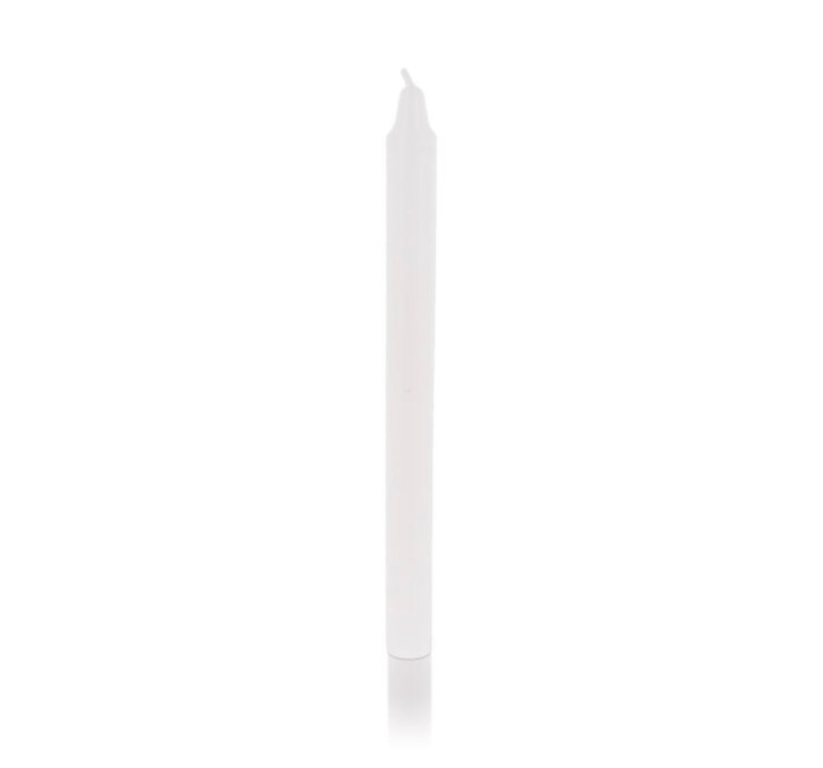 Tafelkerze weiß (Ø 20 mm)