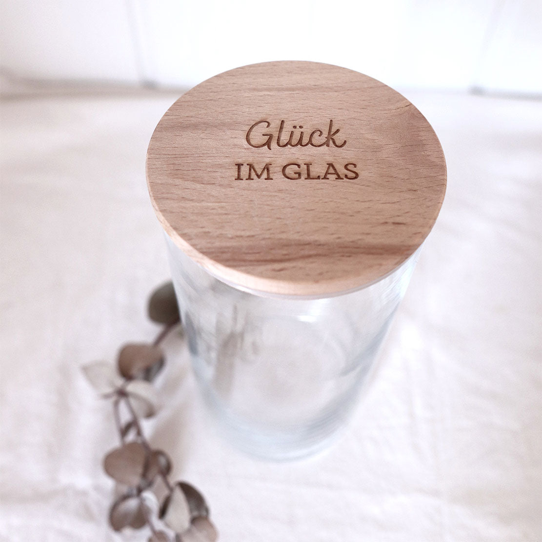 Vorratsglas Glück im Glas 20 cm