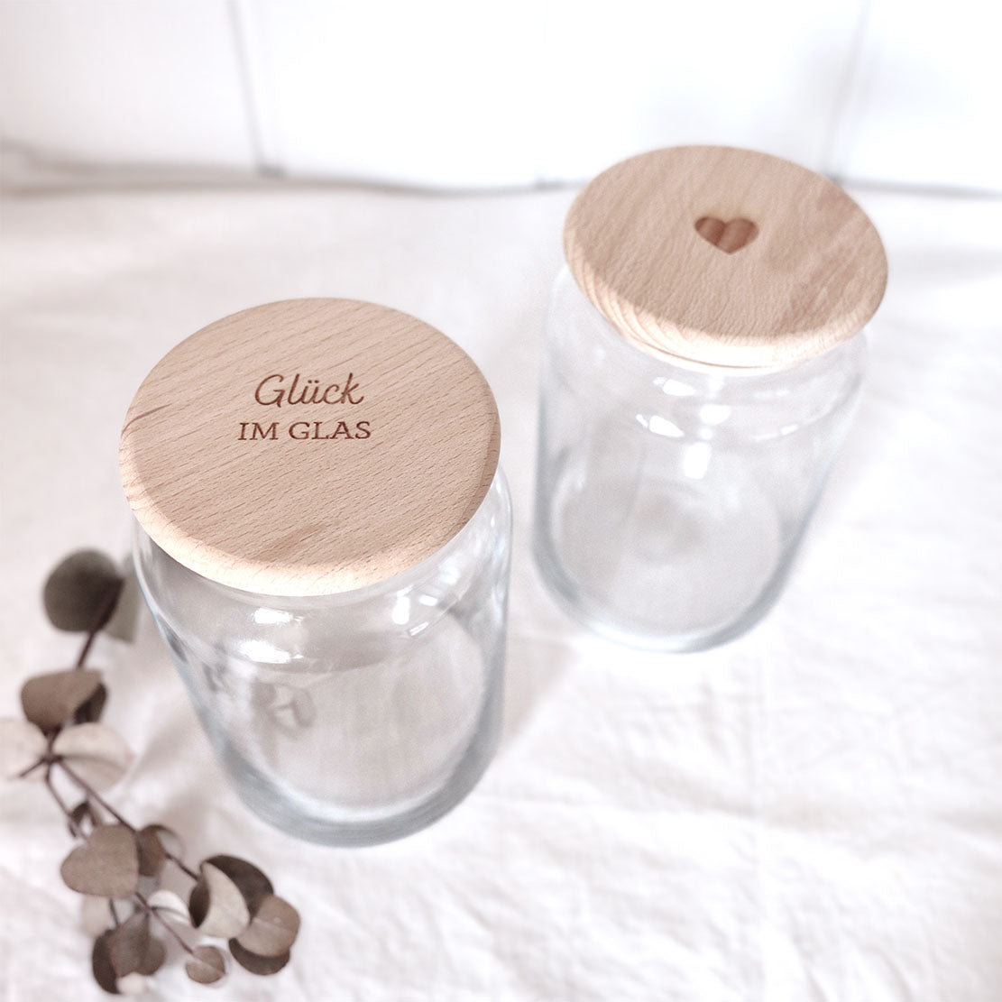 Vorratsglas Glück im Glas 15 cm